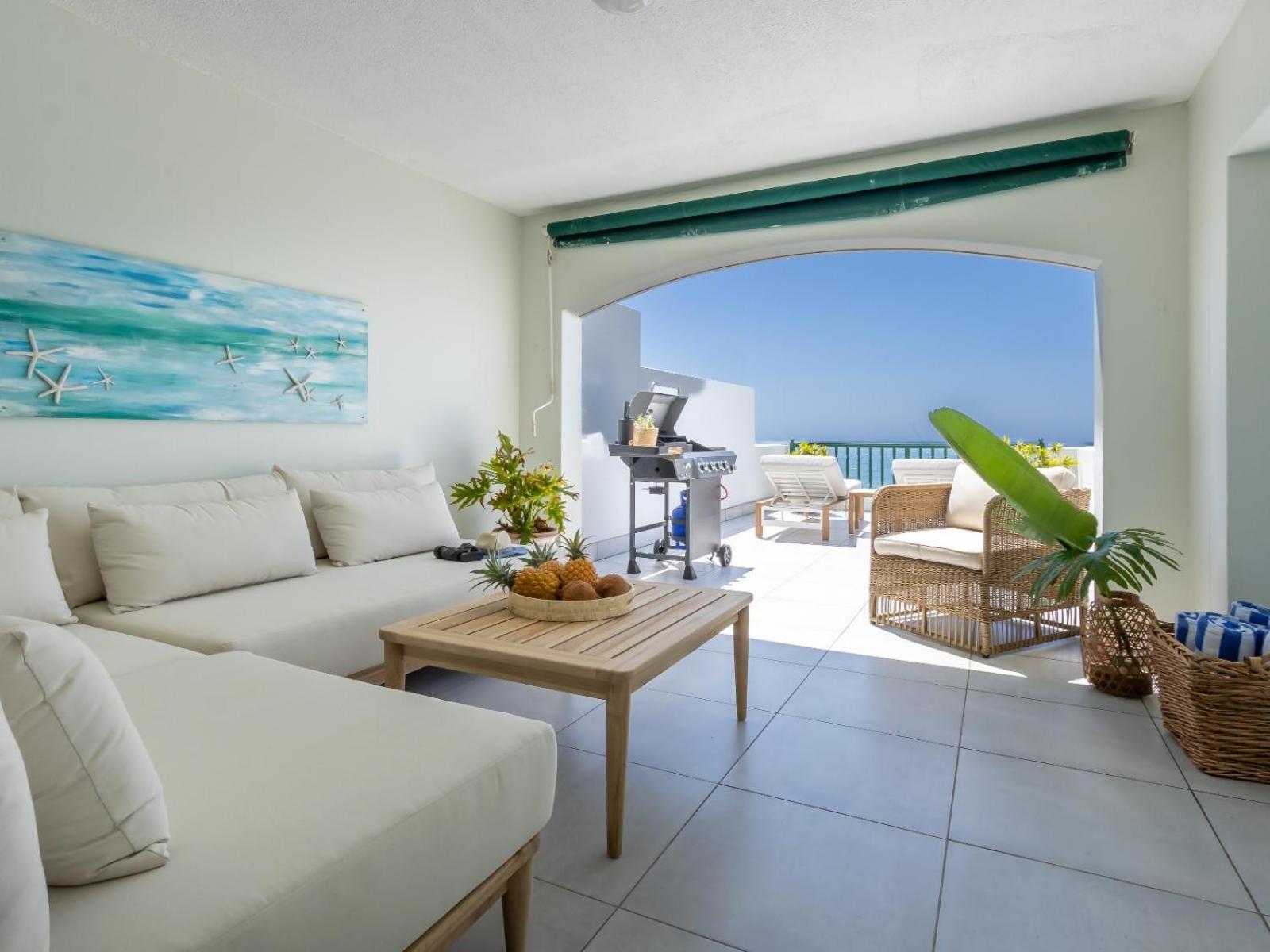 Skiathos At Beachfront Apartments In Shakas Rock Ballito Rum bild